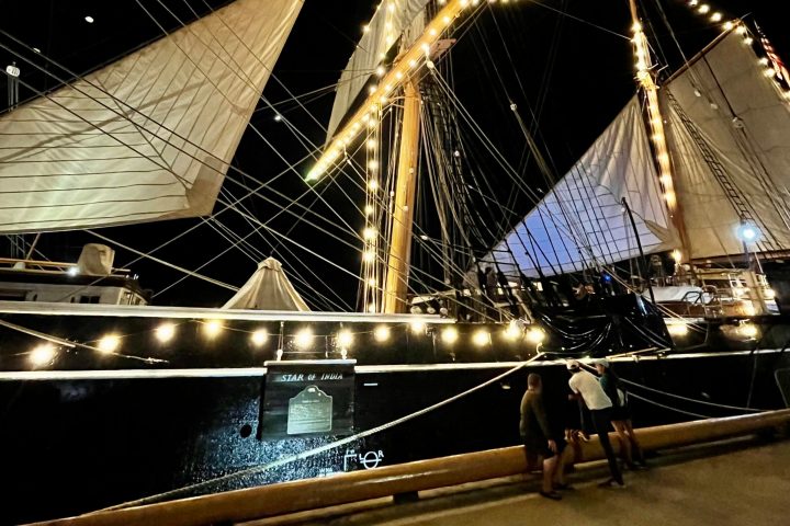 a group of metal objects