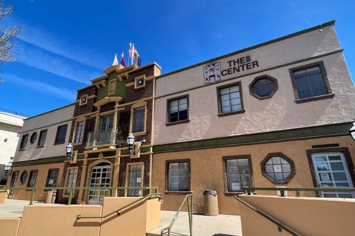the roof of a building