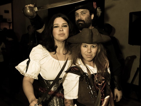 a group of people posing for the camera